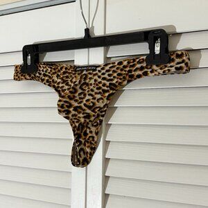 Manview Leopard Thong